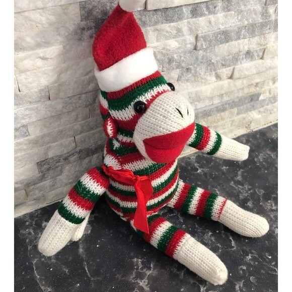 Galerie Christmas Sock Monkey - Picture 4 of 4